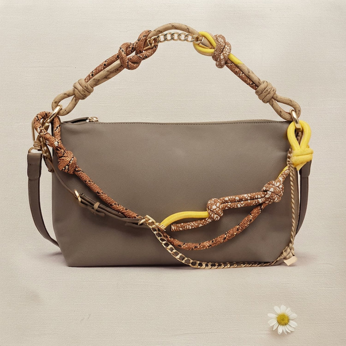 Bolso Ginebra taupe de mujer - Vista 1 | El Armario de Cris