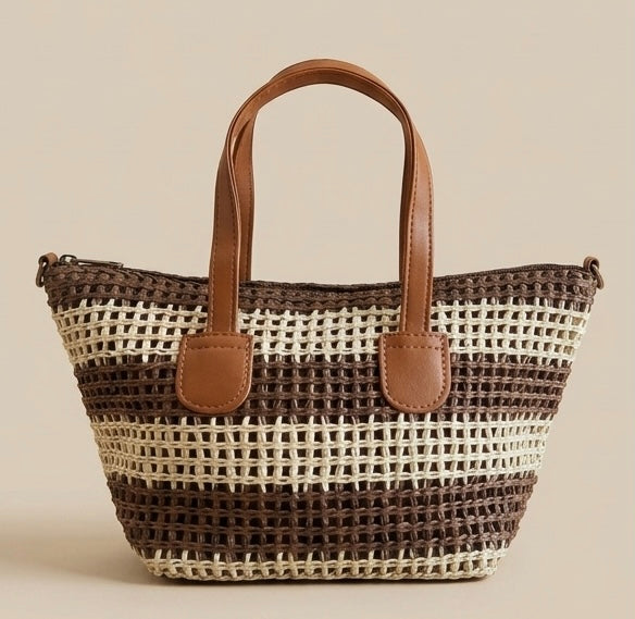 Bolso Santorini rayas