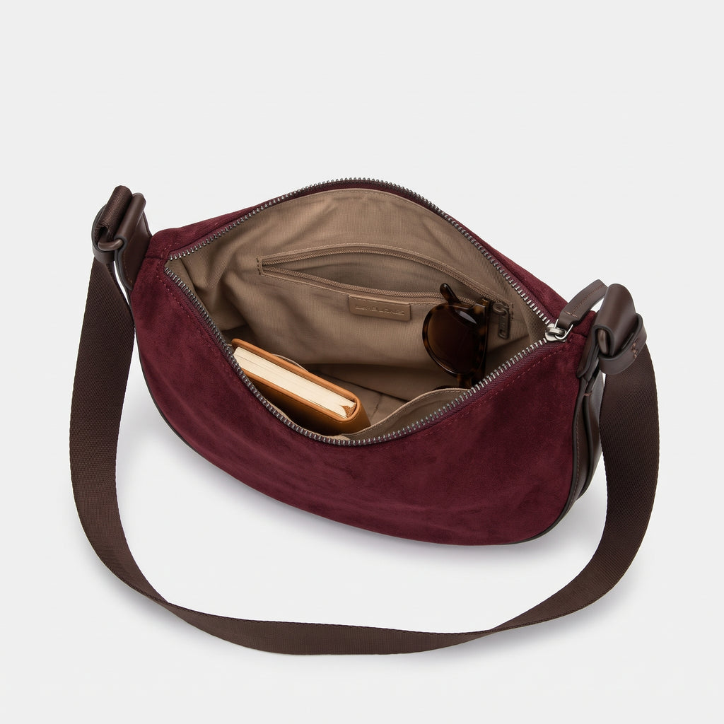 Bolso Lyon burdeos de mujer - Vista 4 | El Armario de Cris