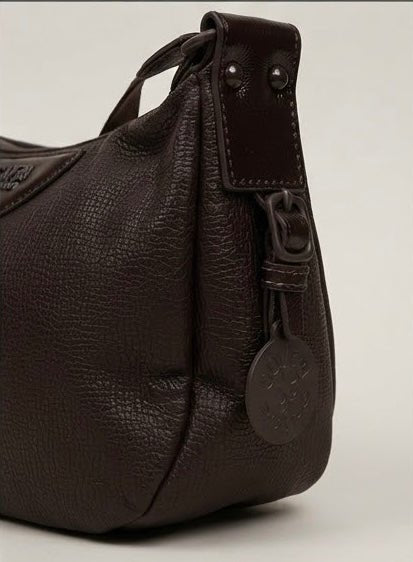 Bolso Bandolera Boston café de mujer - Vista 2 | El Armario de Cris